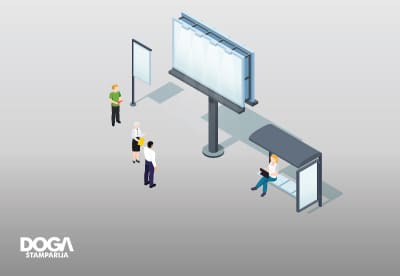 DOGA štamparija -Digitalna štampa velikog formata - spoljašnje brendiranje - Brendiranje lokala - fasadna grafika - bilbordi - baneri - folija za izlog - megabord
