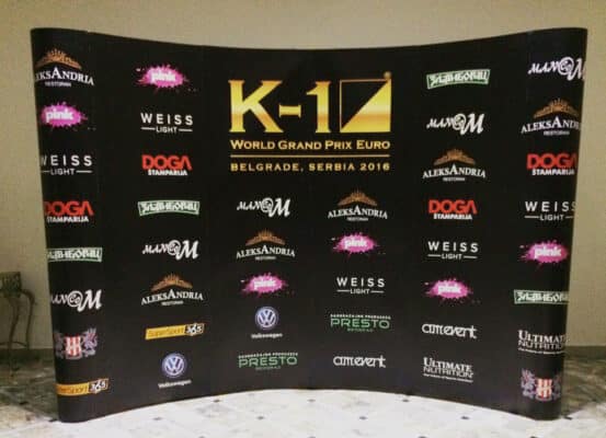 DOGA štamparija - Digitalna štampa velikih formata - reklamne konstrukcije - Backdrop - backboard - display wall - roll up - cfl - k1 - belgrade