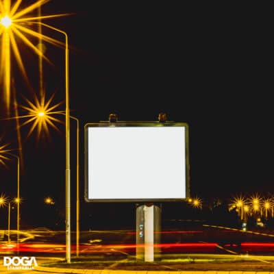 DOGA štamparija - Spoljašnje brendiranje - ooh program - ulično brendiranje - pize - backlight - bilbord koji se prosvetljava 1
